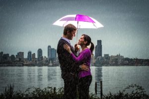seattle romance in the rain