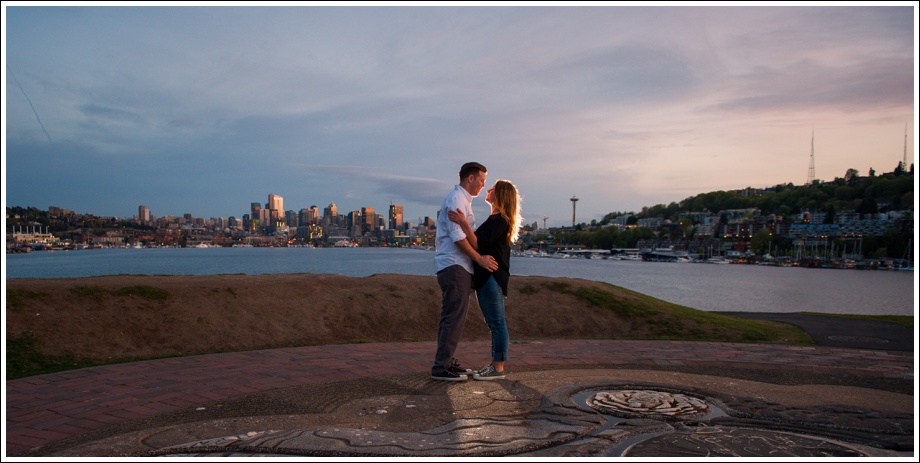 Gasworks and Pike Place Engagement Photos-26